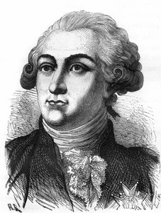 Porträtt av François Claude Amour, markis de Bouillé (1739-1800), fransk general. av Unknown artist