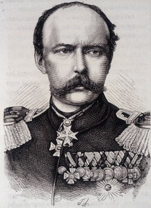 Porträtt av Frederic - Charles, Prince of Preussen (1828-1885) av Unknown artist