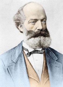 Porträtt av Friedrich August Kekulé von Stradonitz tysk kemist (Darmstadt av Unknown artist