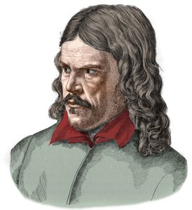 Porträtt av Friedrich Ruckert poet och tysk orientalistisk översättare (1788-1866). av Unknown artist