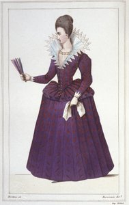 Porträtt av Gabrielle d