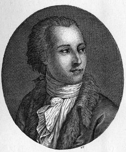 Porträtt av Gaetano Filangeri (1752-1788). Italiensk jurist och pedagog av Unknown artist