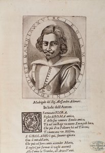 Porträtt av Gerolamo Fantini (titelsidan på hans metod för att lära sig spela trumpet av Unknown artist