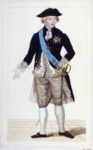 Porträtt av Gilbert Mottier, markis de La Fayette (1757-1834). av Unknown artist