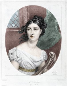 Porträtt av Giuditta Pasta (1797-1865) av Unknown artist