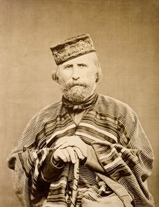 Porträtt av Giuseppe Garibaldi (1807-1882) 1865 av Unknown artist