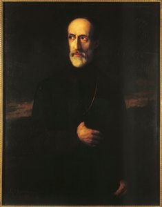 Porträtt av Giuseppe Mazzini (olja på duk) av Unknown Artist