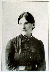 Porträtt av Giuseppina Raimondi (1841-1918) Hustru till patrioten och hjältarna till italienaren Risorgimento Giuseppe Garibaldi (1807-1882) av Unknown artist