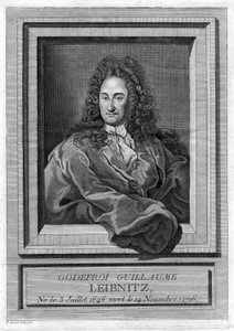 Porträtt av Gottfried Wilhelm Leibniz (1646 - 1716) av Unknown artist