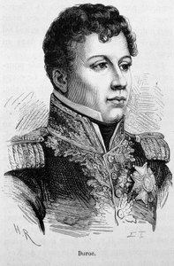 Porträtt av Géraud Christophe Michel Duroc (1772 - 1813). Gravyr från slutet av 1800-talet i "Histoire de France"" av H. Martin. av Unknown artist