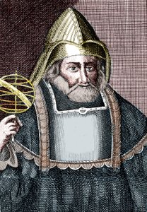 Porträtt av Hermes Trimegiste (Trismegistus). av Unknown artist