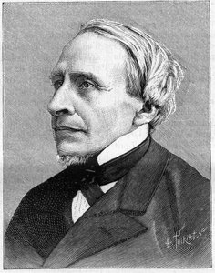 Porträtt av Herve Mangon (1821-1888), vetenskapens man. I naturen. Översyn av vetenskaper och deras tillämpningar för konst och industri.” 1888 av Unknown artist