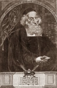 Porträtt av Isaac Aboab da Fonseca (1605-1693) - Isaac Aboab da Fonseca - rabbin, lärd, kabbalist och författare av Unknown artist