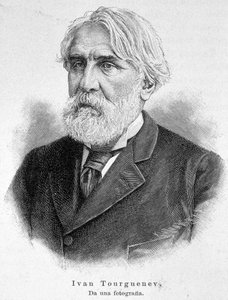 Porträtt av Ivan Turgeniev (1818 - 1883) av Unknown artist