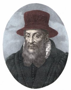 Porträtt av Jacques Cujas (1520 - 1590) fransk juriskonsult av Unknown artist