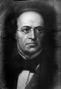 Porträtt av Jacques Halevy (gravyr) av Unknown artist