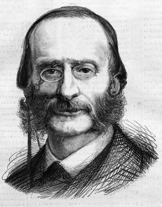 Porträtt av Jacques Offenbach av Unknown artist