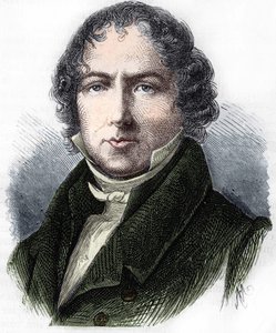 Porträtt av Jean-Baptiste Biot (1744 - 1862), fransk kemist. av Unknown artist