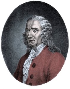 Porträtt av Jean-Philippe (Jean Philippe) Rameau (1683-1764), fransk kompositör. av Unknown artist