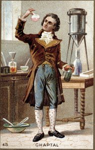 Porträtt av Jean-Antoine Chaptal av Unknown artist