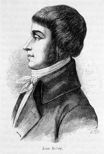 Porträtt av Jean Antoine Joseph Debry eller De Bry (1760-1834), ställföreträdare för Aisne vid Nationalkonventet. av Unknown artist