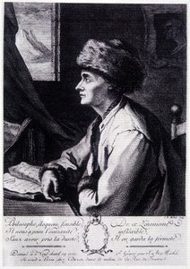 Porträtt av Jean Jacques Rousseau av Unknown artist