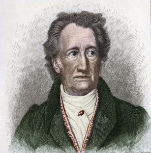 Porträtt av Johann Wolfgang Goethe (1749 - 1832), tysk författare av Unknown artist