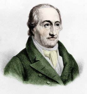 Porträtt av Johann Wolfgang Von Goethe (1749 - 1832). av Unknown artist