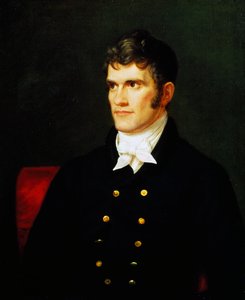 Porträtt av John Caldwell Calhoun (1782-1850), av Unknown Artist