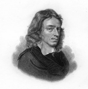 Porträtt av John Milton, engelsk poet och essäist (1608 - 1674) av Unknown artist