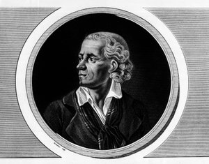 Porträtt av Joseph Chalier, fransk politiker (1747-1793), åklagare för kommunen i Lyon. Gravyr i "" Komplett samling av historiska målningar från den franska revolutionen, i tre volymer.""" 1804. av Unknown artist