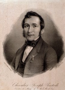 Porträtt av Joseph Rastrelli (gravyr) av Unknown artist