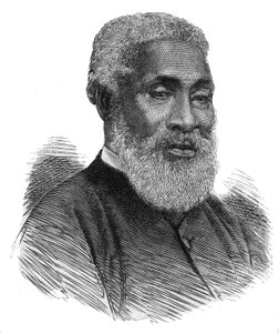 Porträtt av Josiah Henson (1789 - 1883) slav i Maryland flydde till Upper Canada 1830, 1834 grundade han samhället Dawn, nära Dresden, för att välkomna slavar som hade flytt från USA. Han var modellen för huvudpersonen i boken "The Case of U av Unknown artist
