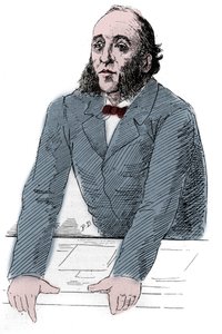 Porträtt av Jules Ferry (1832-1893), fransk politiker. Gravyr i ""The Illustrated World"" av Unknown artist