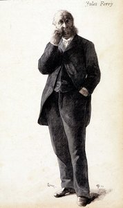 Porträtt av Jules Ferry, cirka 1880 av Unknown artist
