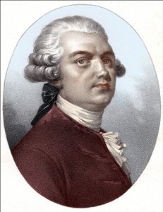 Porträtt av Lekain (Henri Louis Cain (Henri-Louis Le Kain) (1729-1778) av Unknown artist