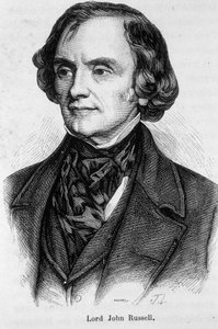 Porträtt av Lord John Russell av Unknown artist