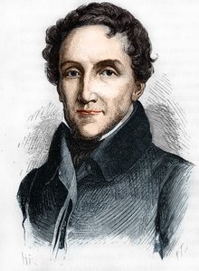Porträtt av Louis-Mathieu Mole - Porträtt av Louis Mathieu, greve av Molè (1781 - 1855), fransk politiker - i "" L