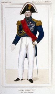 Porträtt av Louis - Philip I (1773 - 1850), kung av fransmännen. av Unknown artist