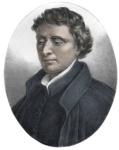 Porträtt av Louis Bourdaloue (1632-1704) Jesuit Franciscan gravyr - av Unknown artist
