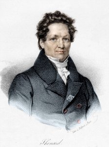 Porträtt av Louis Jacques Thénard (1777 - 1857), fransk kemist. av Unknown artist