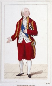 Porträtt av Louis Philippe II Joseph, hertig av Orléans och Chartres, känd som Philippe Egalité av Unknown artist
