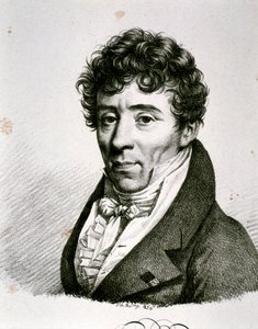Porträtt av Luigi Cherubini (etsning) av Unknown Artist
