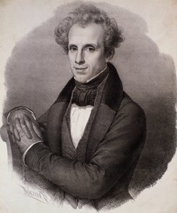 Porträtt av Luigi Ricci (gravyr av Unknown artist