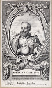 Porträtt av Magellan av Unknown artist