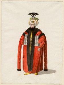 Porträtt av Mahmud II (1785-1839) av Unknown artist