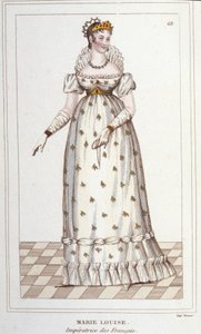 Porträtt av Marie Louise av Habsburg Lorraine. Kejsarinnan av fransmännen (Wien av Unknown artist