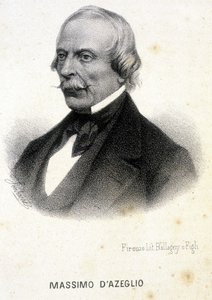 Porträtt av Massimo Taparelli, markis d