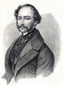 Porträtt av Maximilian II kung av Bayern - Porträtt av Maximilian II Joseph de Baviere (1811 - 1864) av Unknown artist