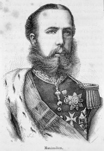 Porträtt av Maximilian I av Mexiko eller Ferdinand Maximilian Joseph, kejserlig prins och ärkehertig av Österrike, kunglig prins av Ungern och Böhmen (1832-1867) av Unknown artist